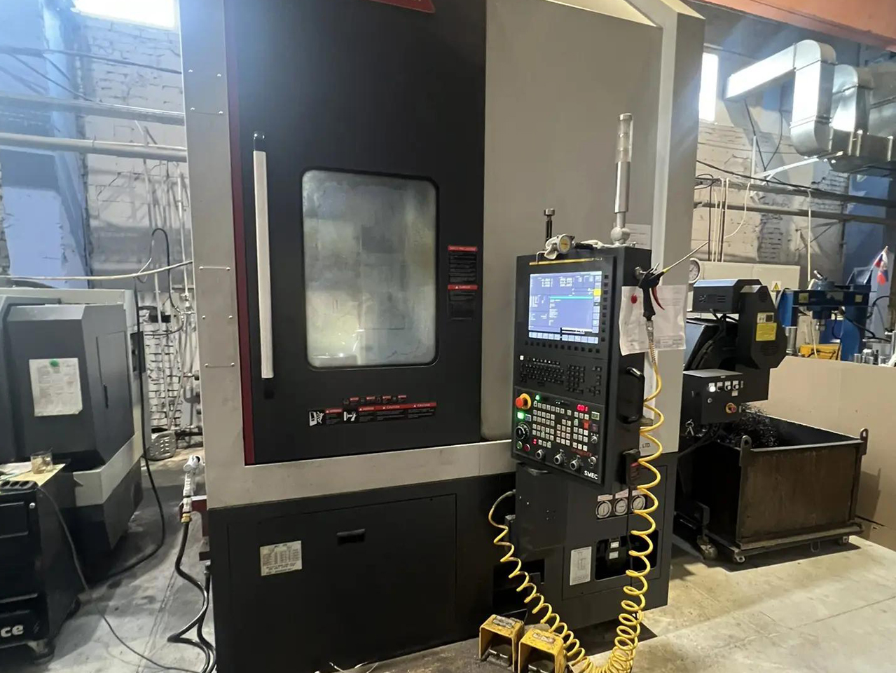 Ремонт станка SMEC с заменой платы Fanuc модели A20B-2102-0170